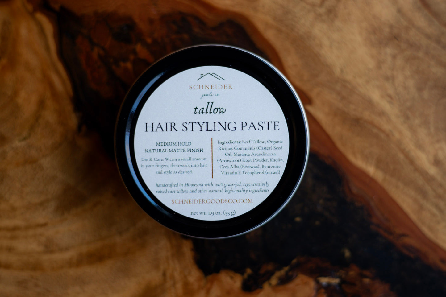 Tallow Hair Styling Paste