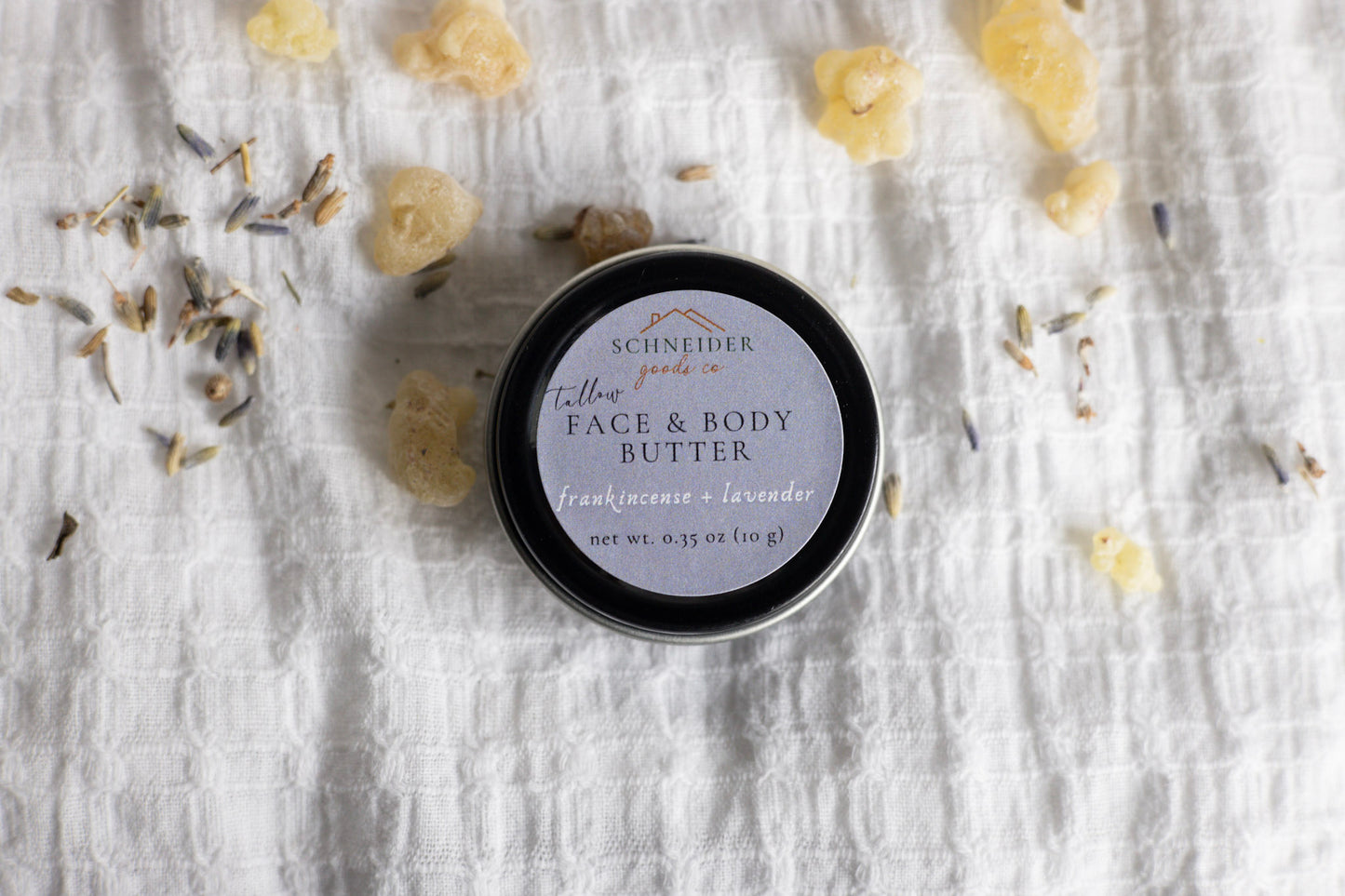Frankincense + Lavender Tallow Face & Body Butter