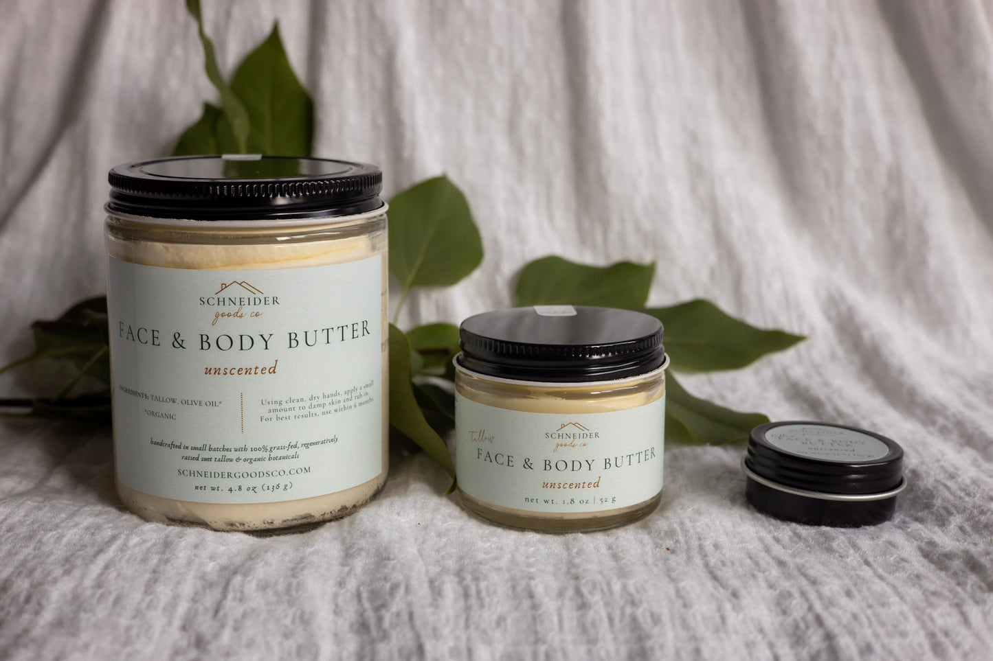 Unscented Tallow Face & Body Butter
