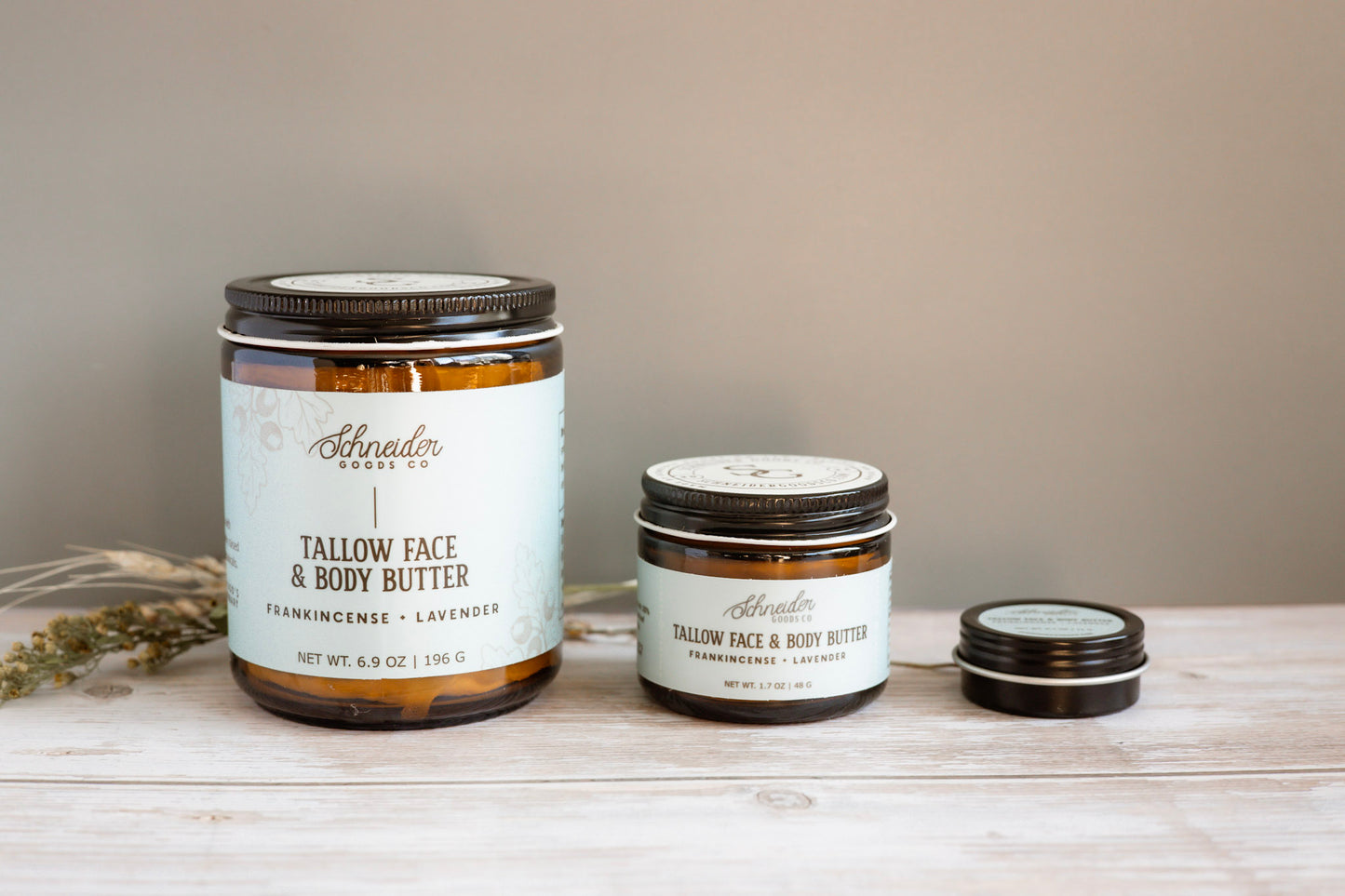 Frankincense + Lavender Tallow Face & Body Butter