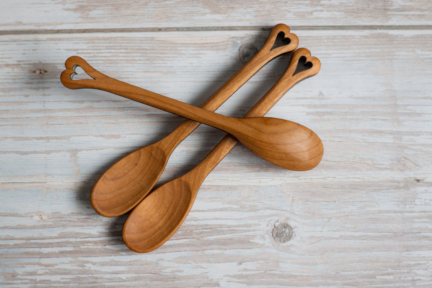 Cherry Wooden Baby Spoon