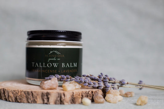 Frankincense + Lavender Tallow Balm