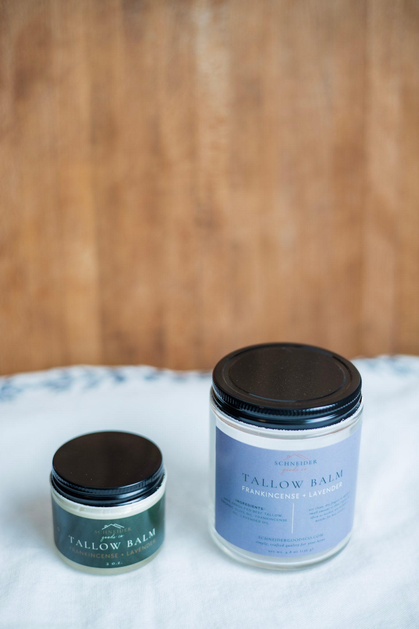 Frankincense + Lavender Tallow Balm