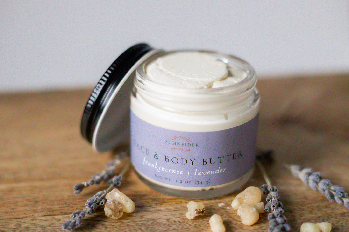 Frankincense + Lavender Tallow Face & Body Butter