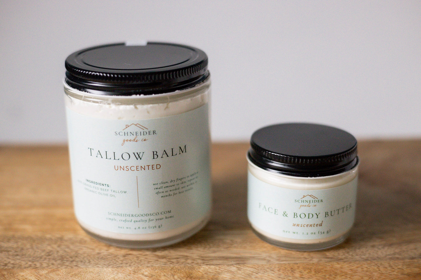 Unscented Tallow Face & Body Butter