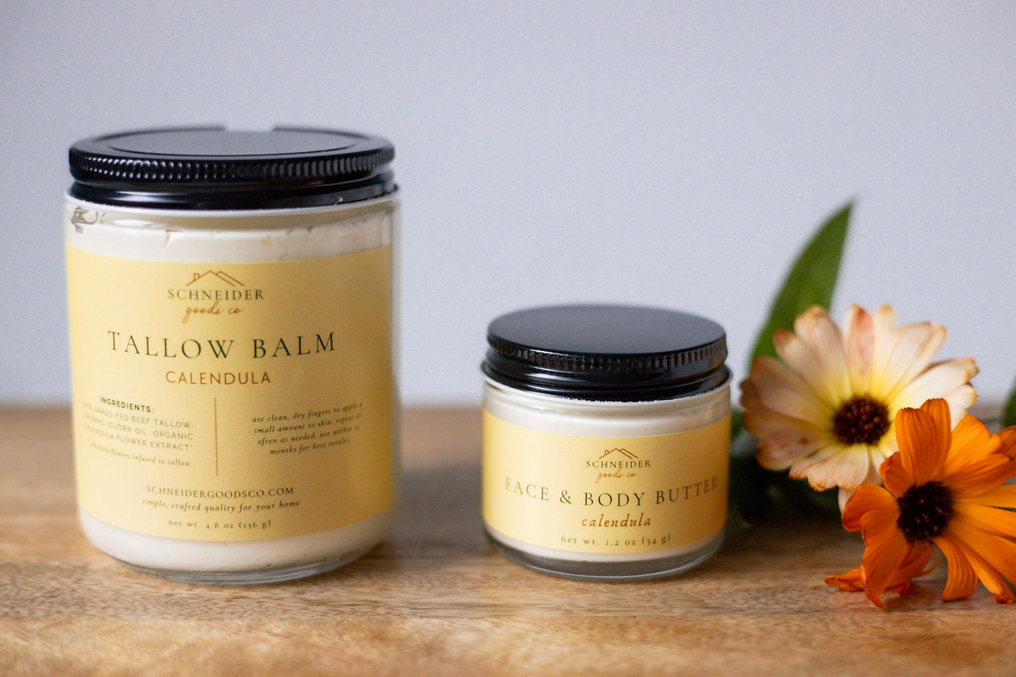 Calendula Tallow Face & Body Butter