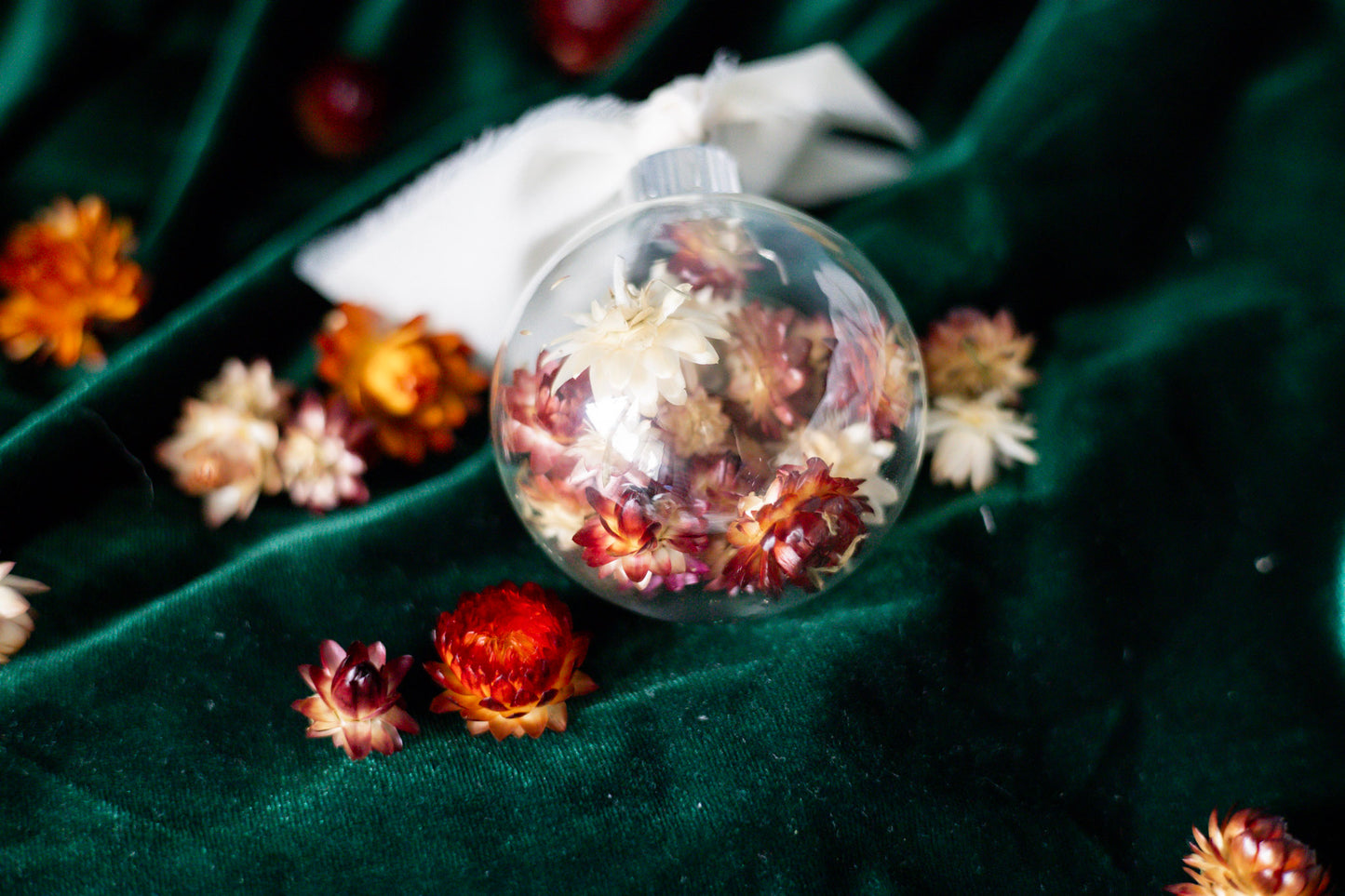 Strawflower Ornaments