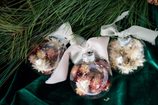 Strawflower Ornaments