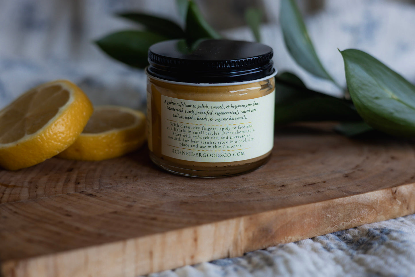 Tallow Facial Scrub