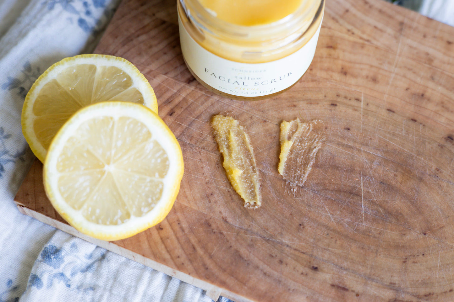 Tallow Facial Scrub