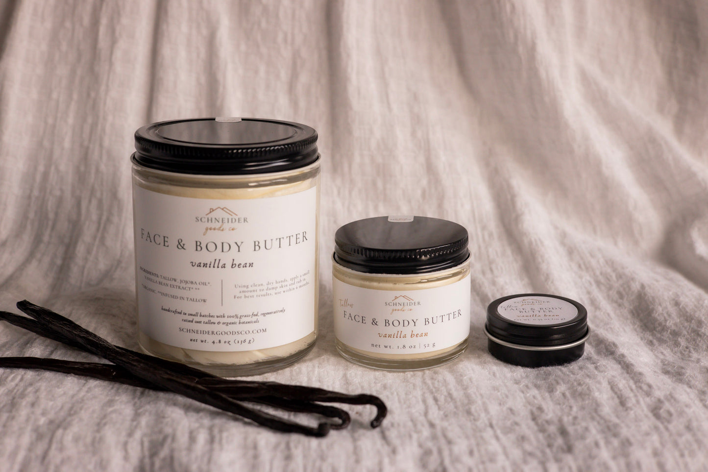 Vanilla Bean Tallow Face & Body Butter