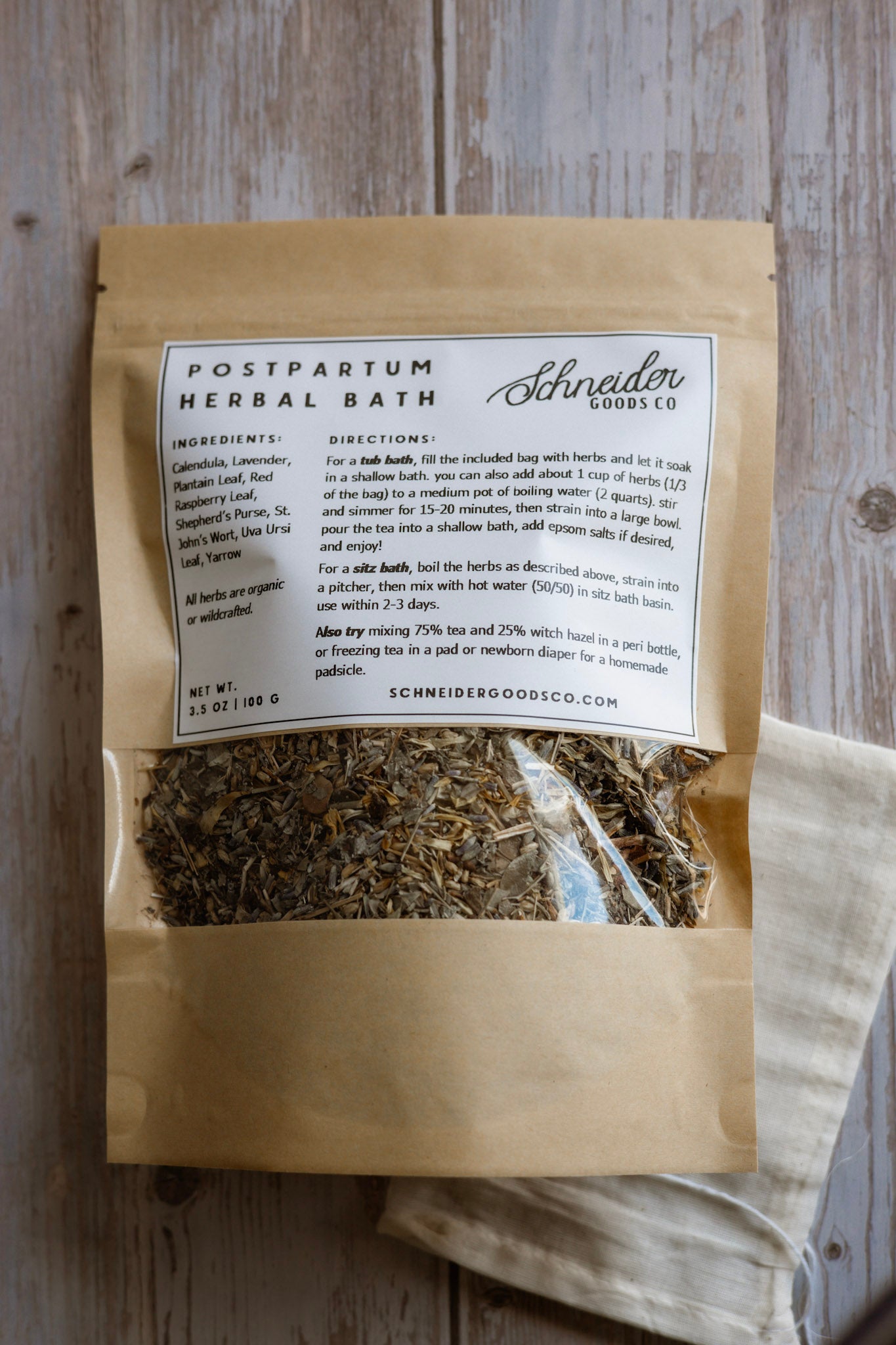 Postpartum Herbal Bath