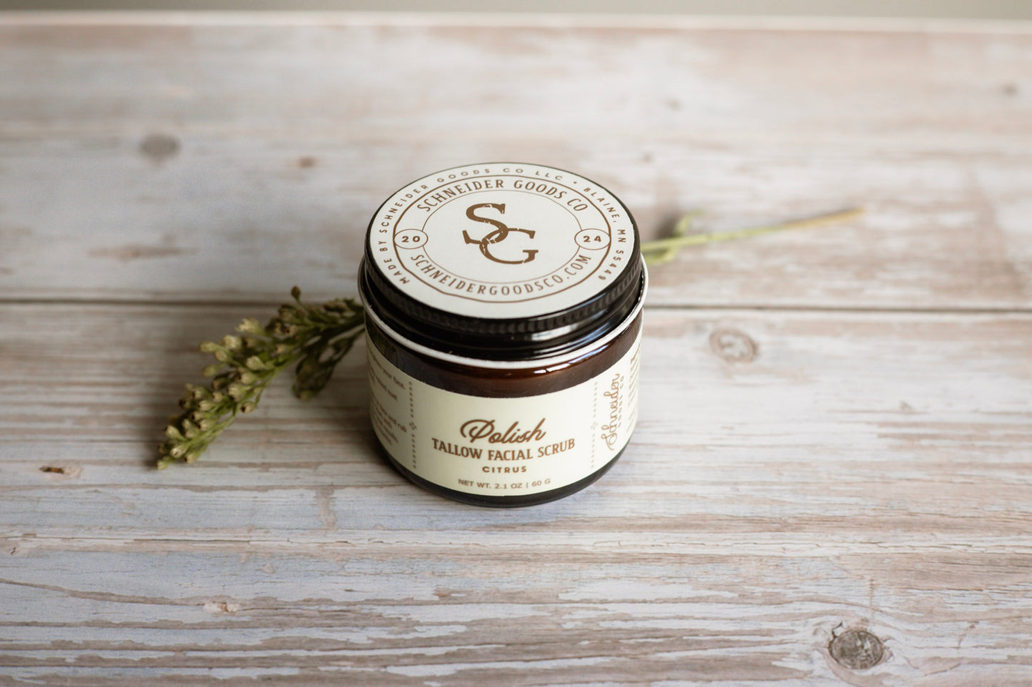 Polish | Tallow Facial Scrub