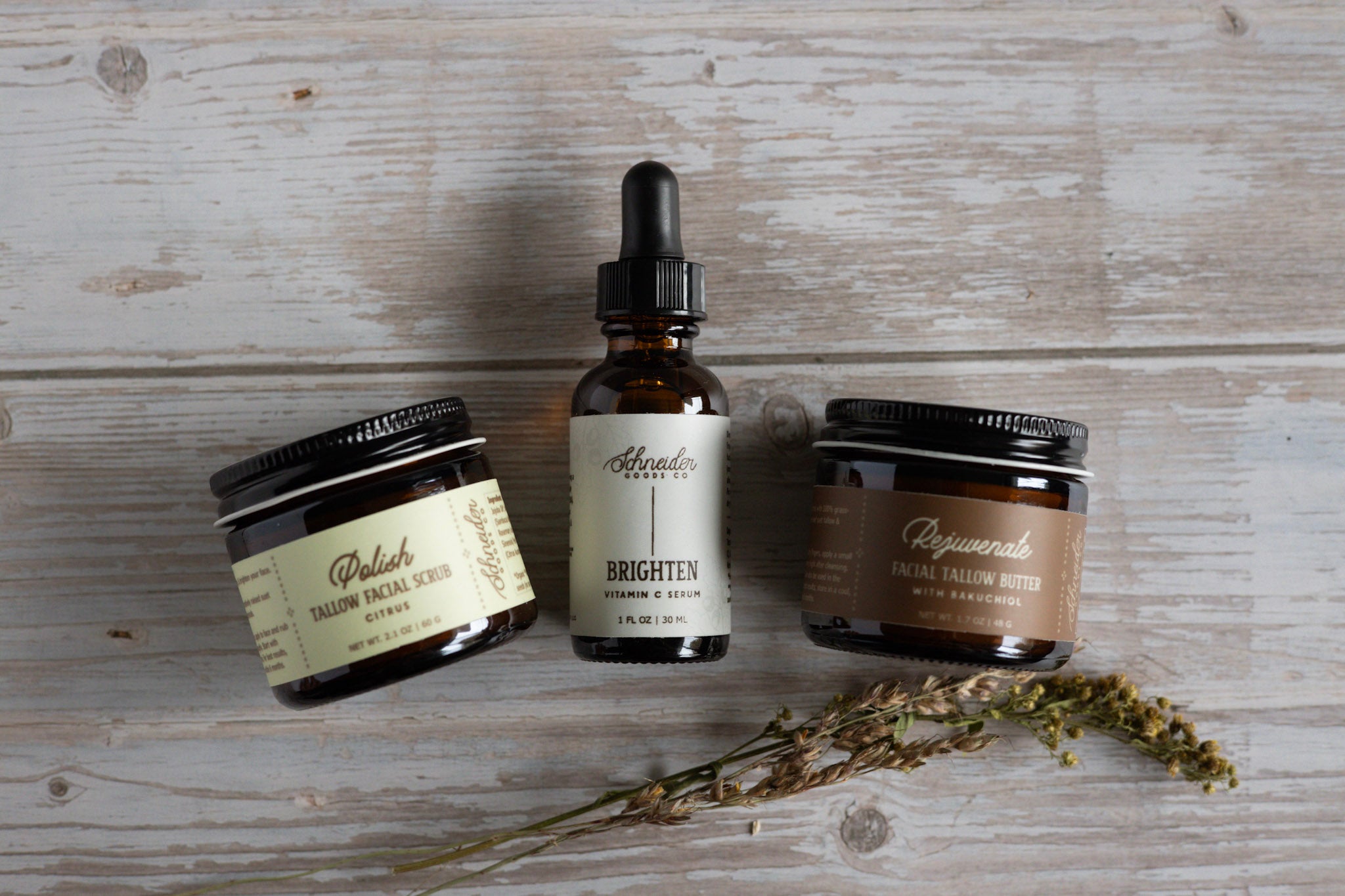 Skincare Set for Sensitive Skin | Tallow, Bakuchiol, Vit C