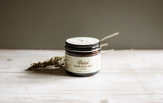 Polish | Tallow Facial Scrub