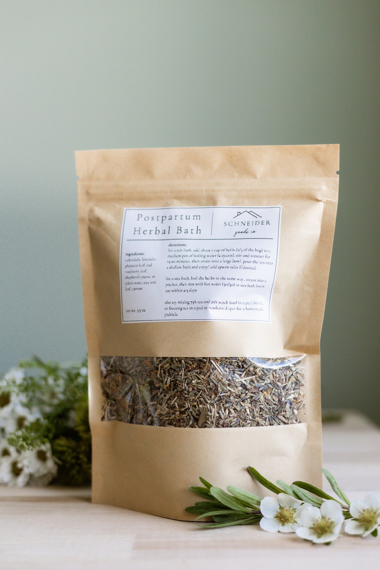 Postpartum Herbal Bath