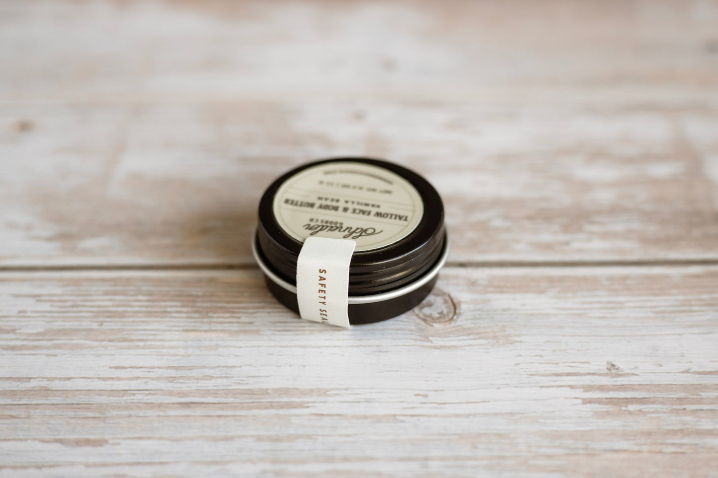 sample size vanilla tallow butter