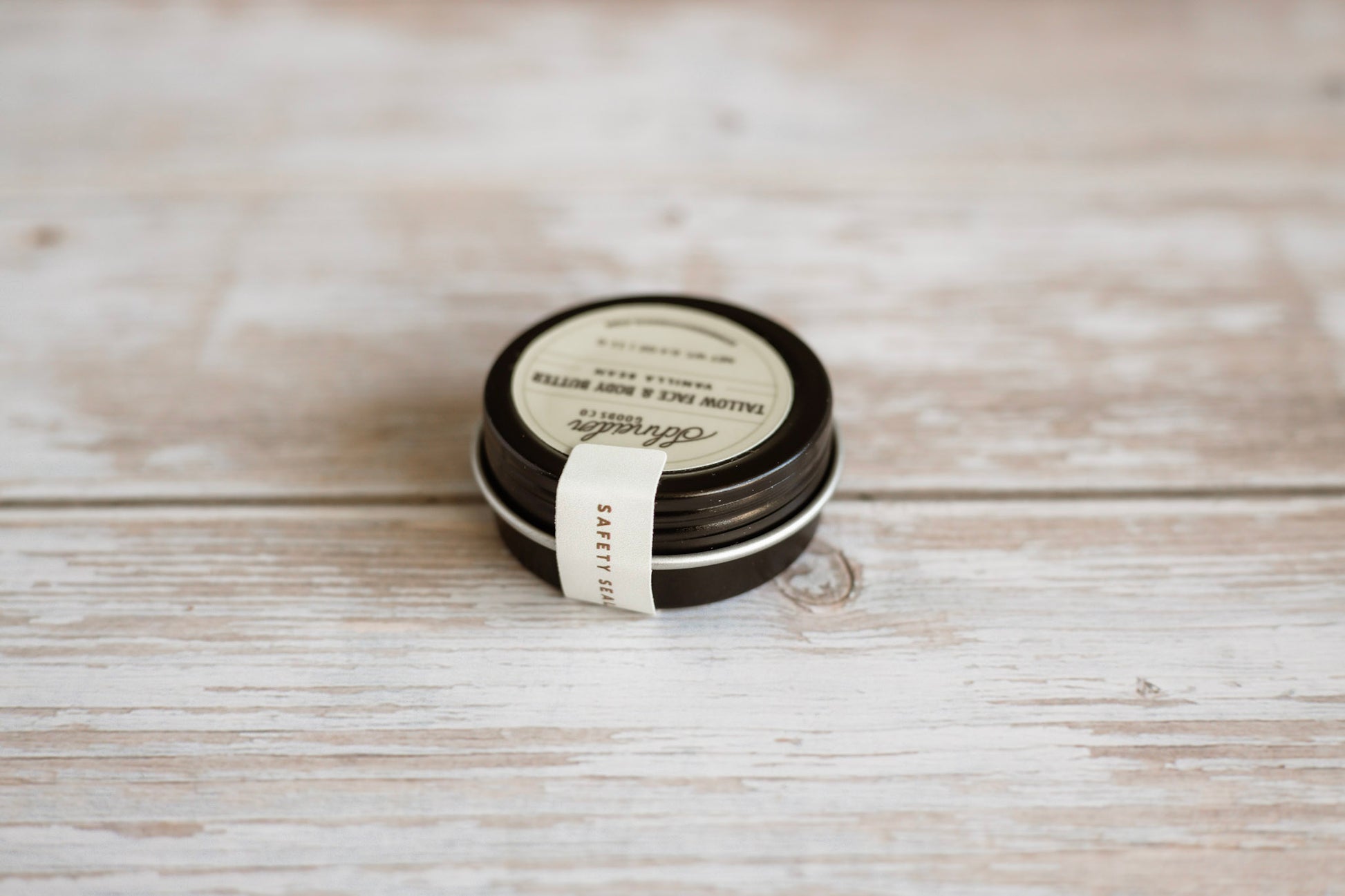 sample size vanilla tallow butter